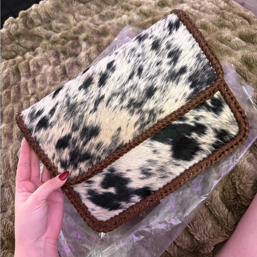 American Darling Cross Body Hair on Genuine Leather Western Women Bag